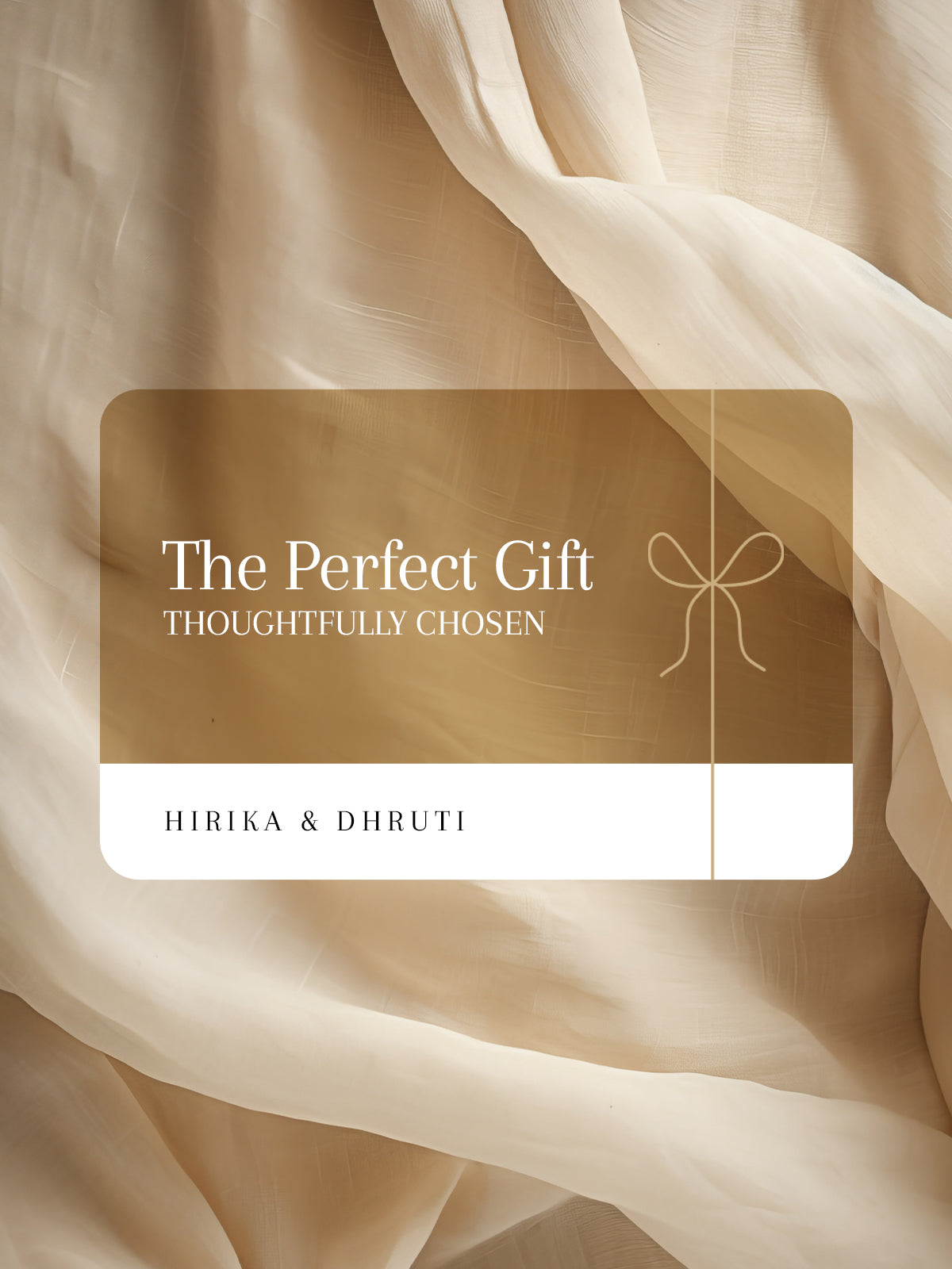 Hirika & Dhruti Gift card