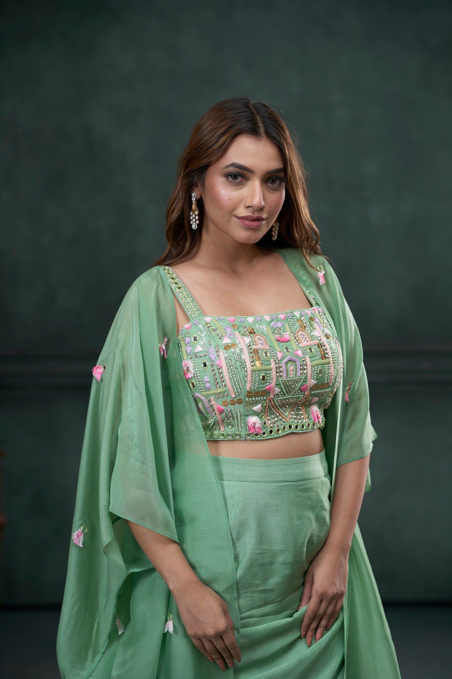 Pista Drape Skirt